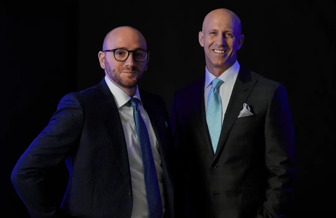 Stern & Cohen workers’ compensation attorneys in Philadelphia PA standing in professional attire representing injured workers across Pennsylvania